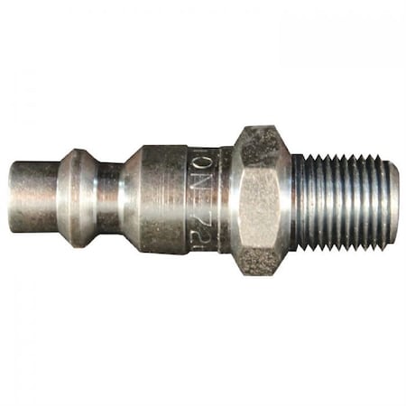 Milton 1/8" NPT Male M-Style Plug 726